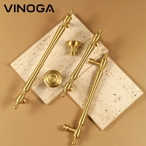 Vintage Brass Cabinet Handles V120