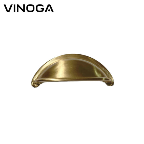 Half Cup Brass Cabinet Handles V131