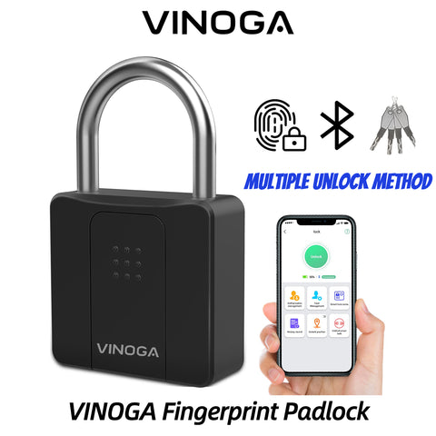 VINOGA Fingerprint Padlock VL09