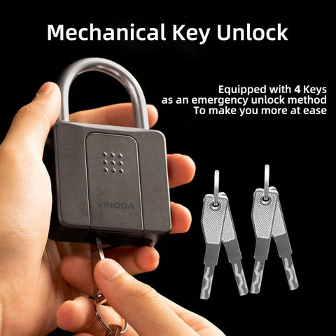 VINOGA Fingerprint Padlock VL09