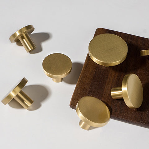 Solid Brass Cabinet Knob V003