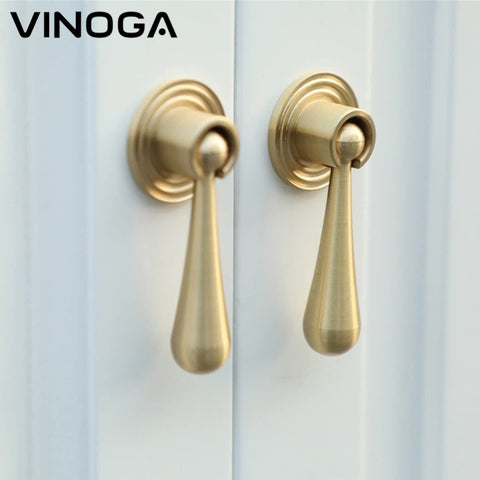 Solid Brass Cabinet Knob V014