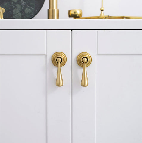 Solid Brass Cabinet Knob V014