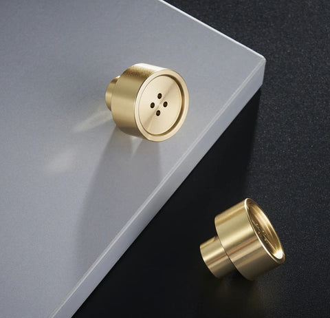 Solid Brass Cabinet Knob V004