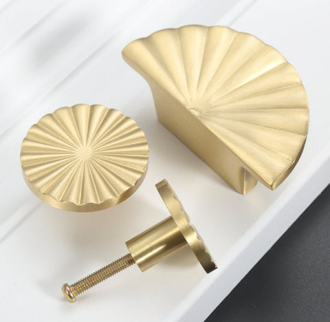 Solid Brass Cabinet Knob V006