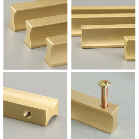 I Bar Brass Cabinet Handles V107