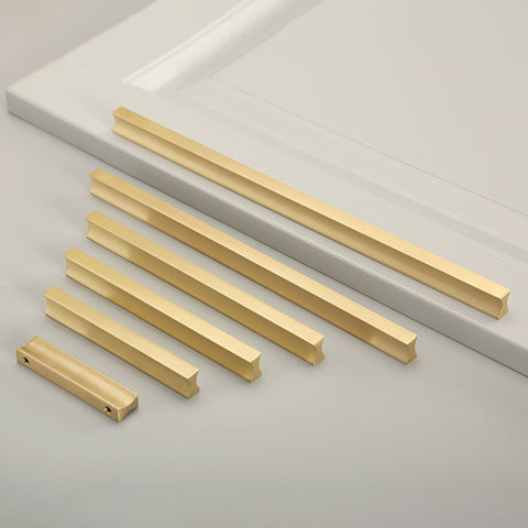 I Bar Brass Cabinet Handles V107