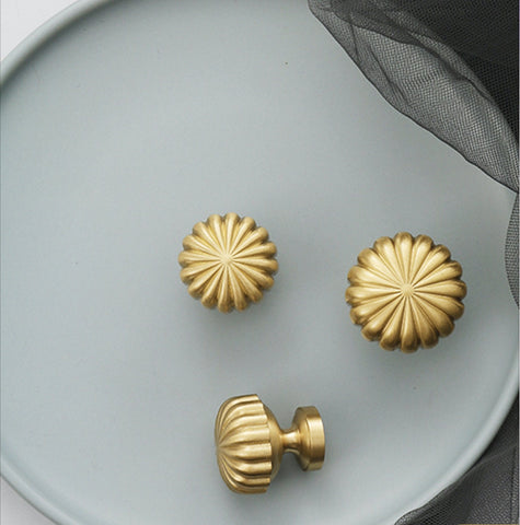 Solid Brass Cabinet Knob V001