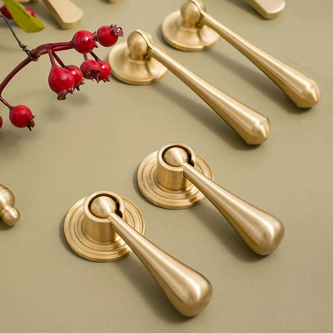 Solid Brass Cabinet Knob V014