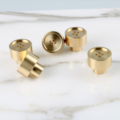 Solid Brass Cabinet Knob V004